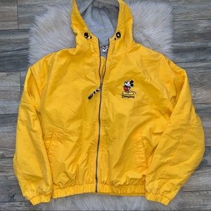 Vintage Yellow Disneyland Mickey Jacket
